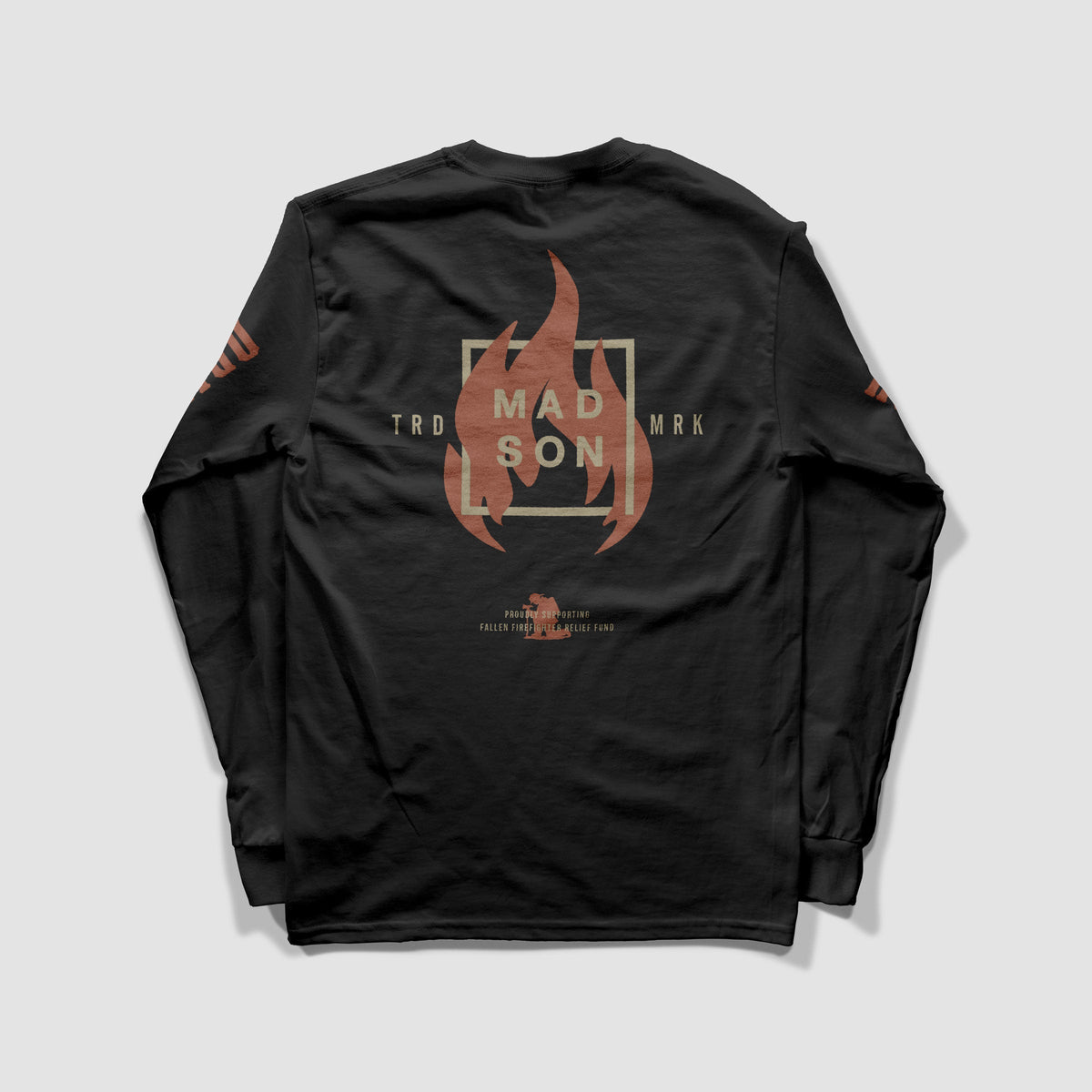 Madson Redline Flame Long Sleeve - Black