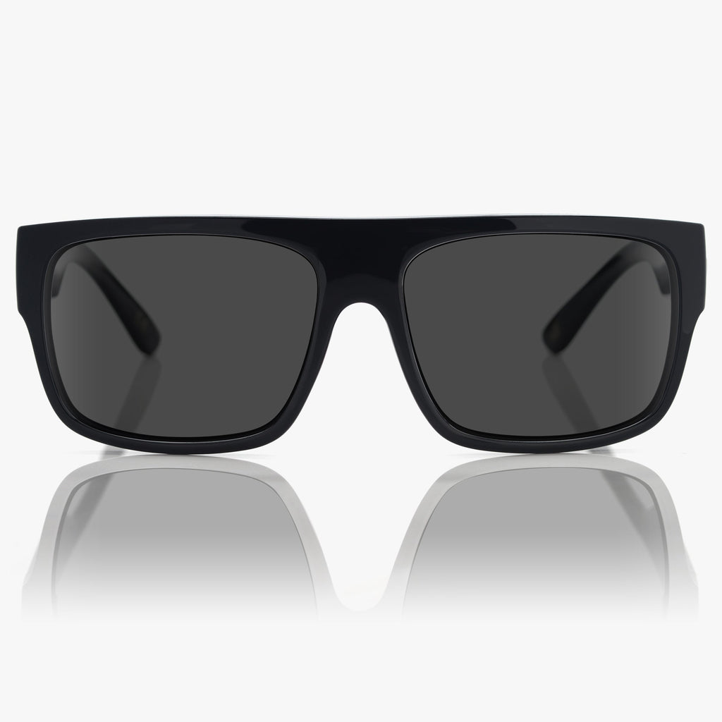 Flat top outlet frame sunglasses