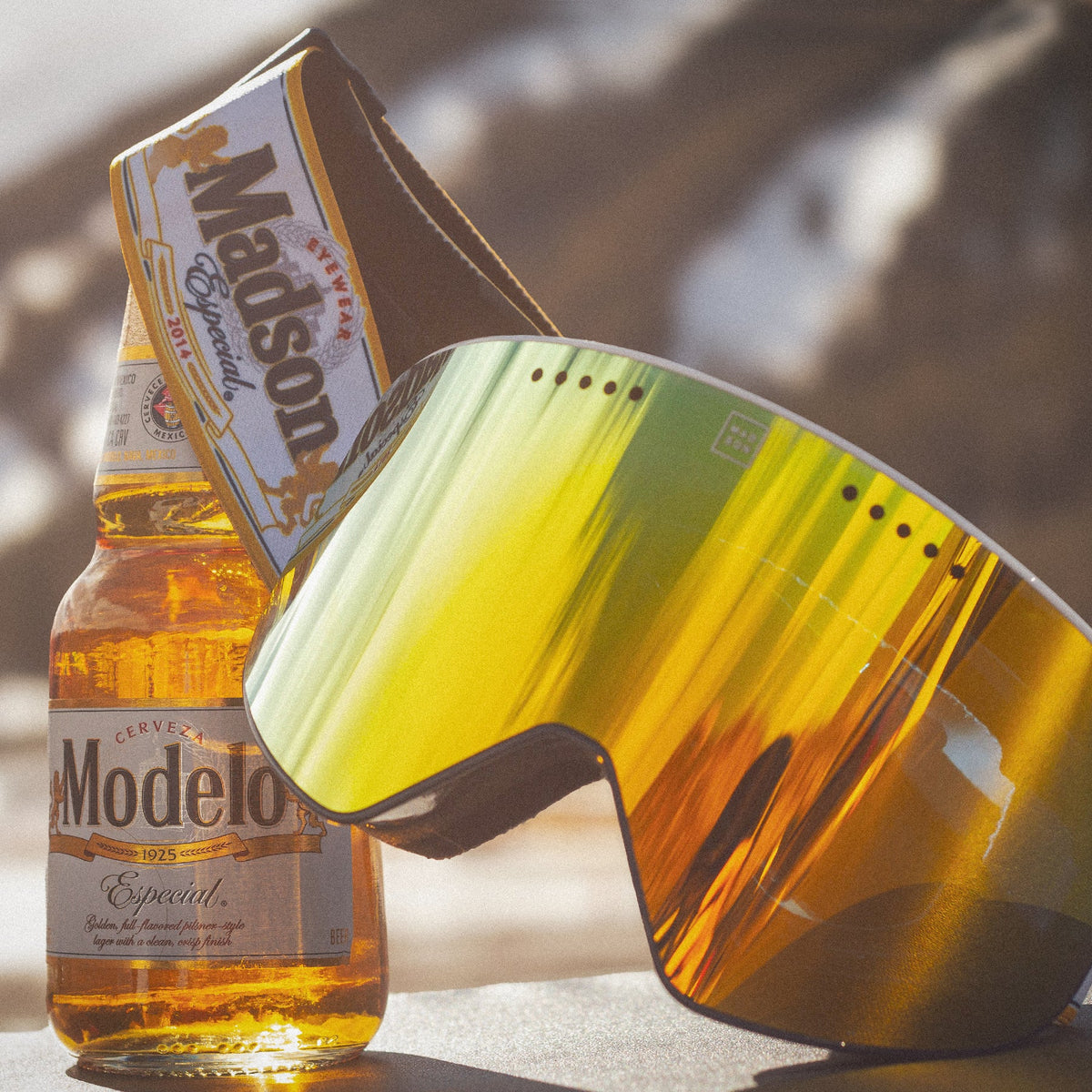 Cylindro Snow Goggle | Cerveza