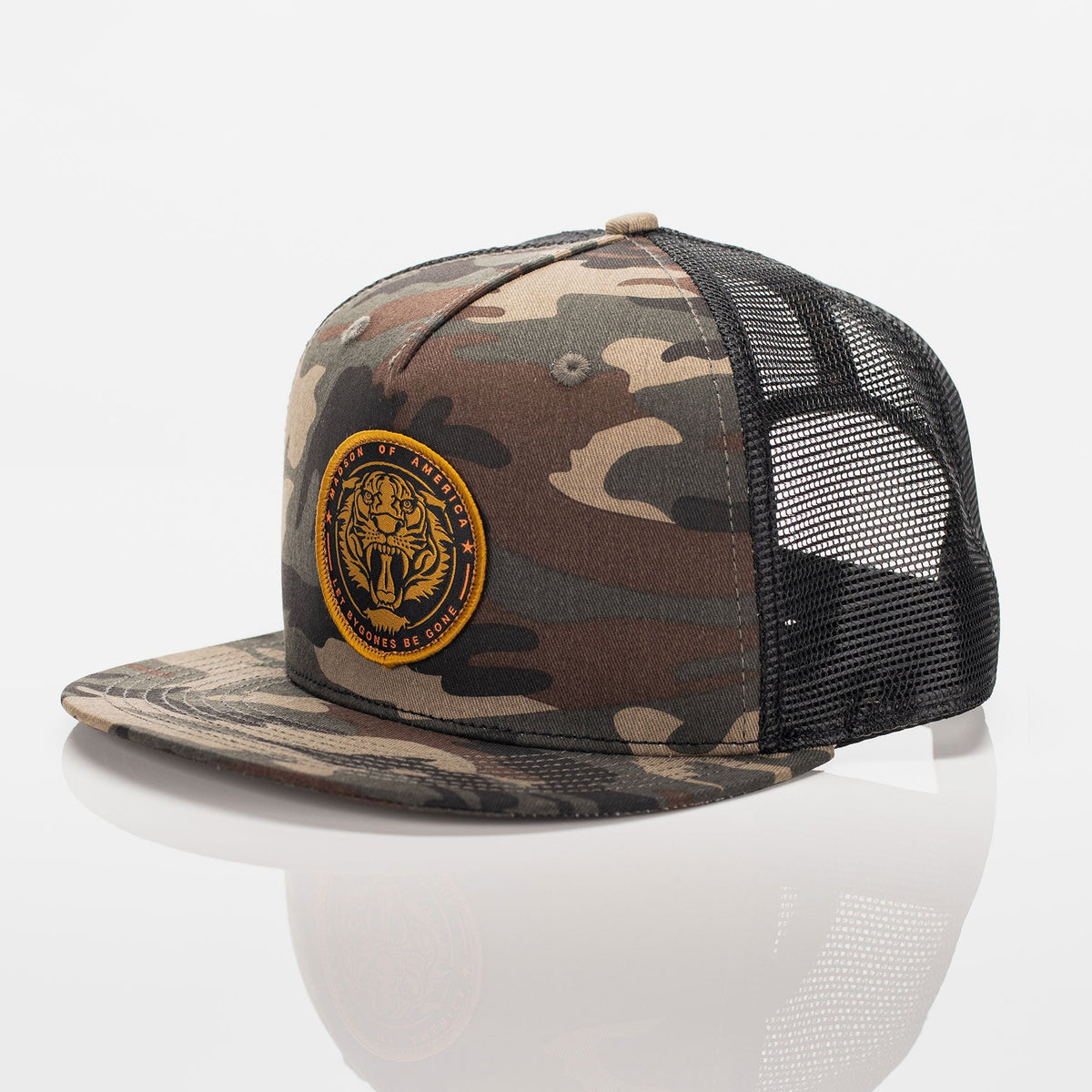 Snapback XL Trucker Roaring Tiger / Camo