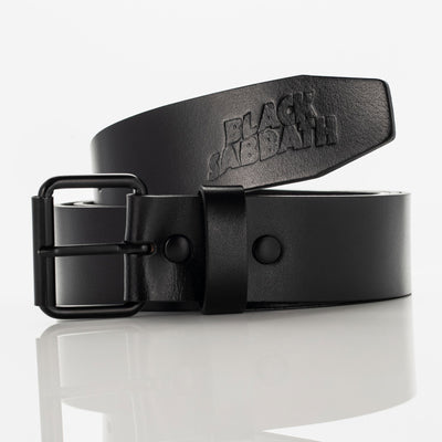 Black Sabbath Leather Belt