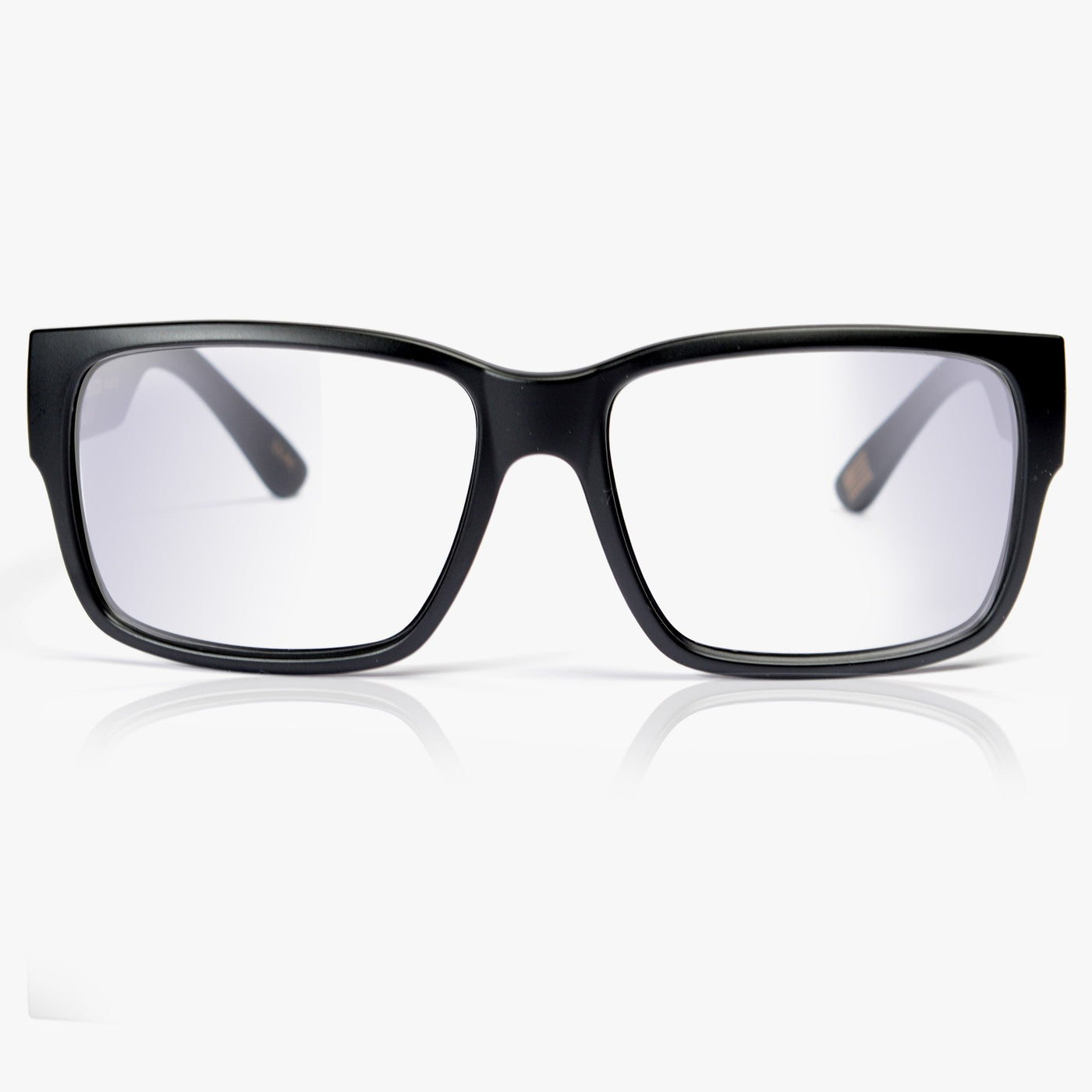 Big black frame blue light glasses