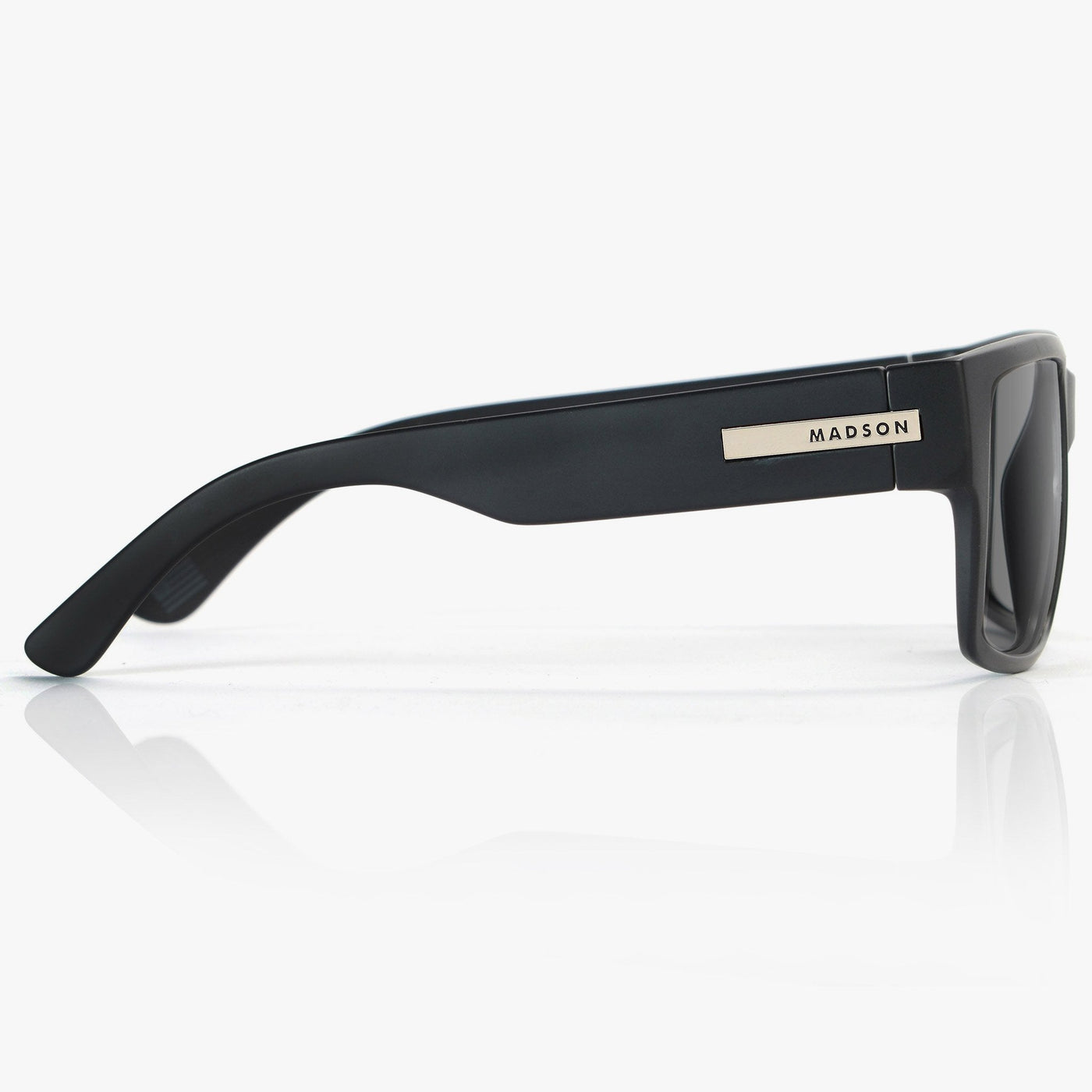 MADSON Classico large black mens sunglasses