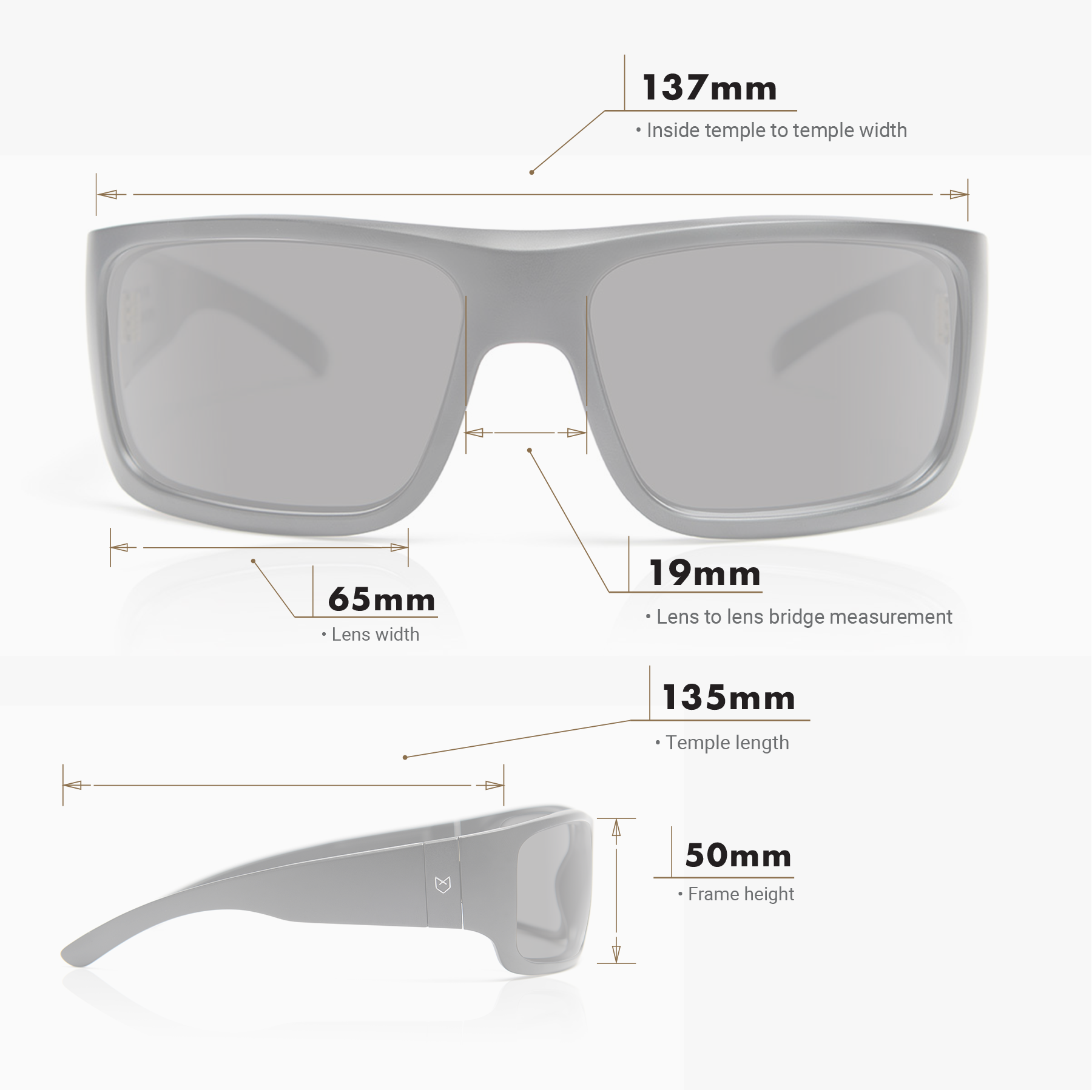 Manic Polarized Sunglasses for Men | Madson Of America | Madson