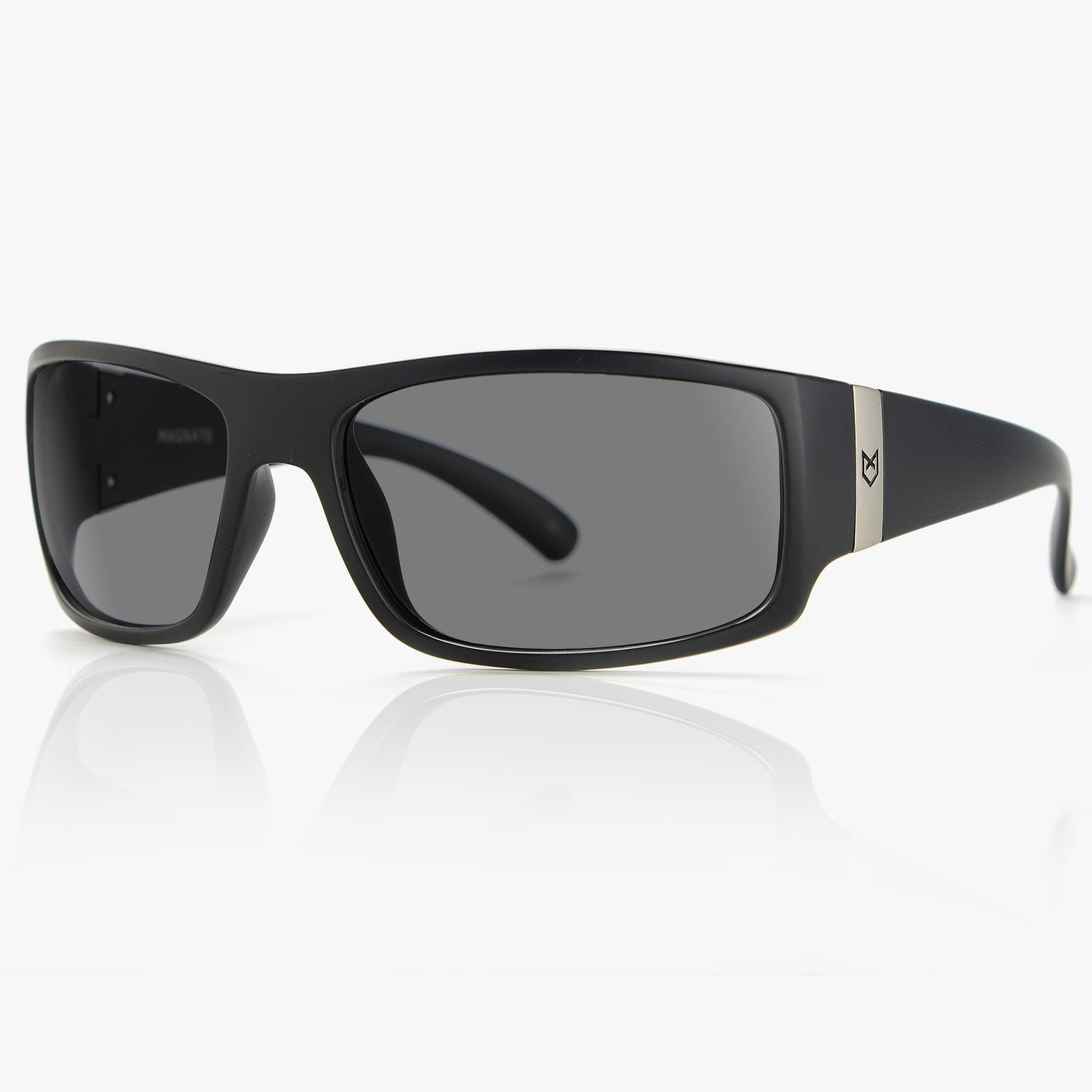 black sunglasses oversized