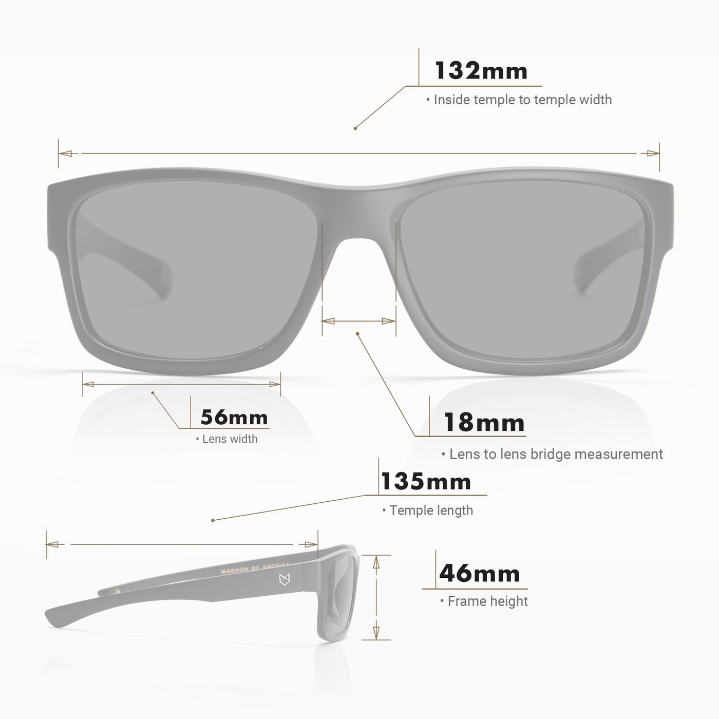 Stretch Polarized Sunglasses | Madson | Madson Of America – Madson Of ...