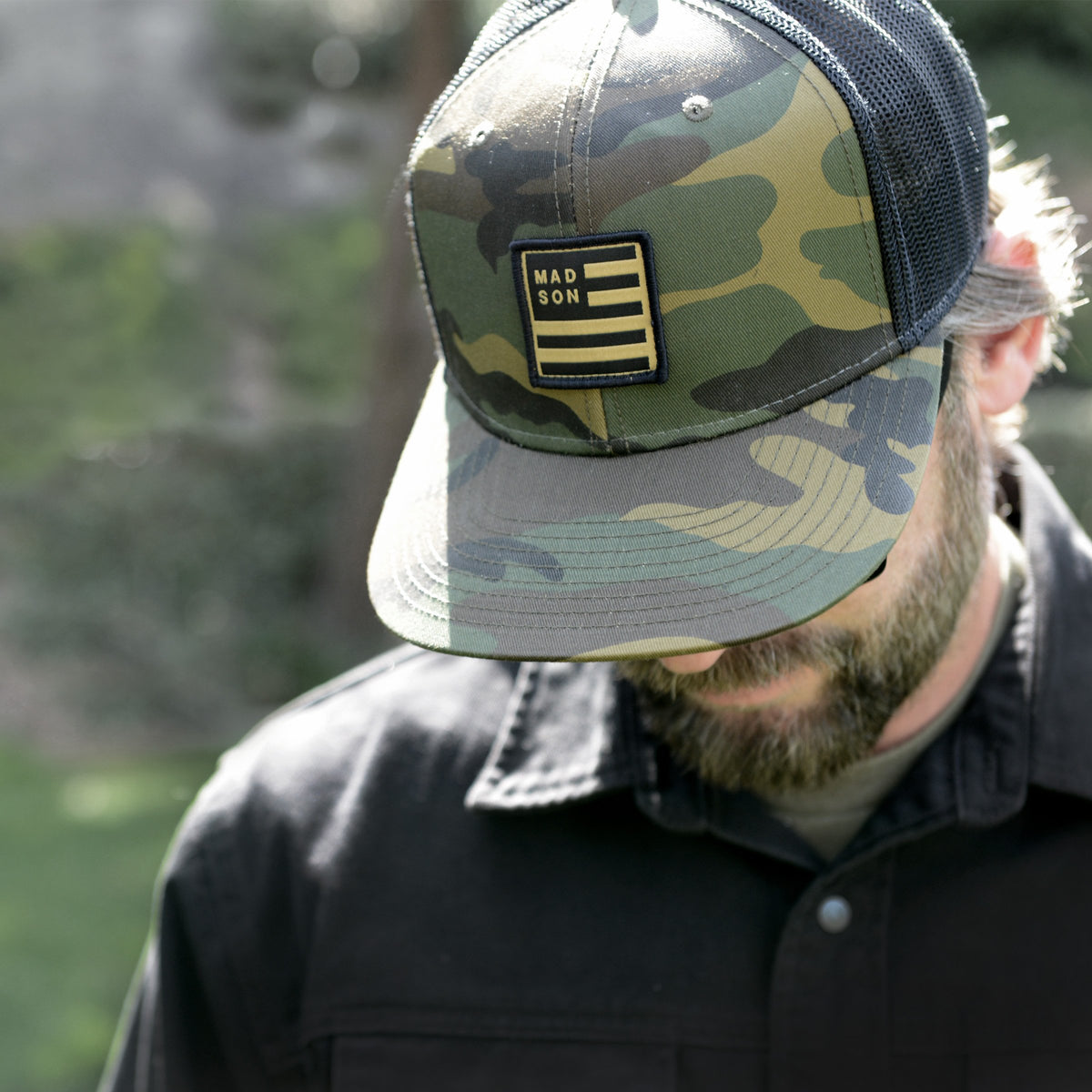 Premium Trucker Camo Empire Flag